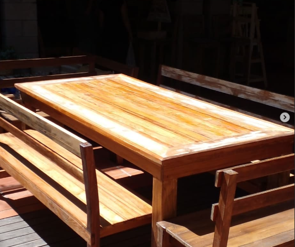 Juego de Mesa con Bancos Argentina