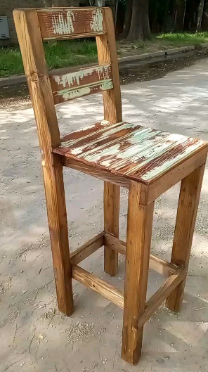 Taburete de Madera Argentina