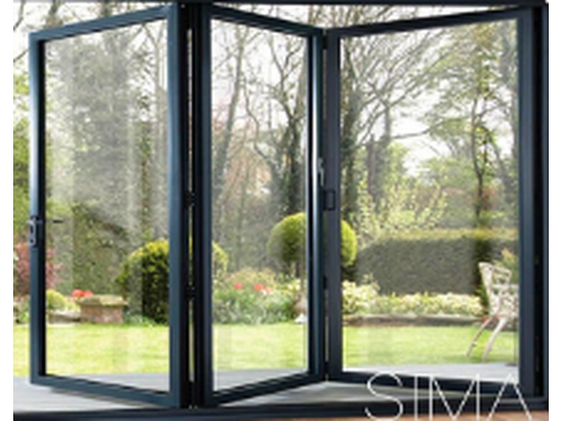 Puertas plegables de vidrio SIMA Argentina