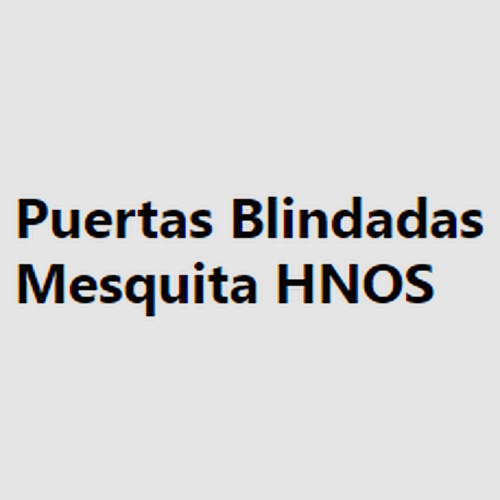 Puertas Blindadas Mesquita HNOS