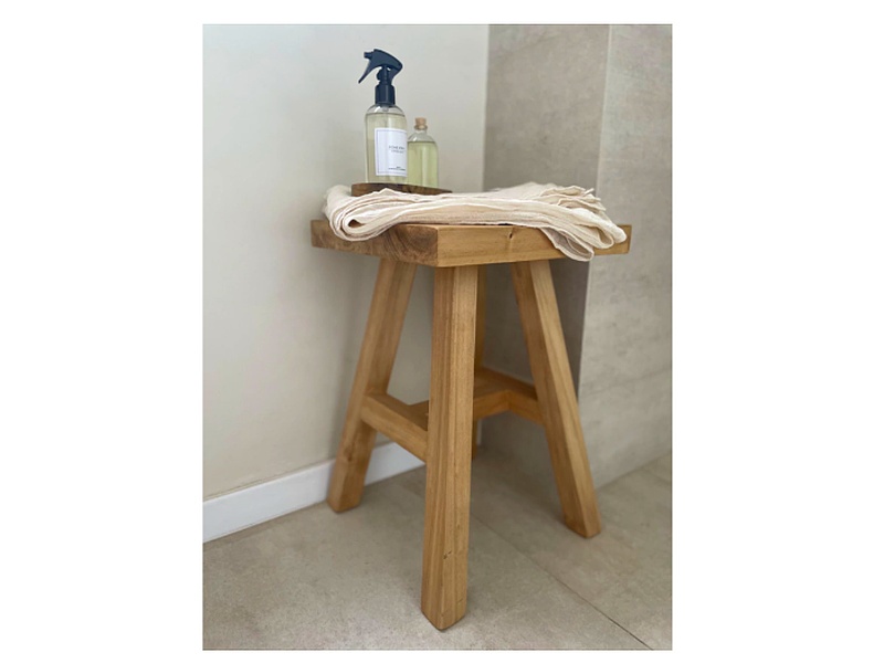 Taburete Manglar S Madera Santa Cruz Soffara