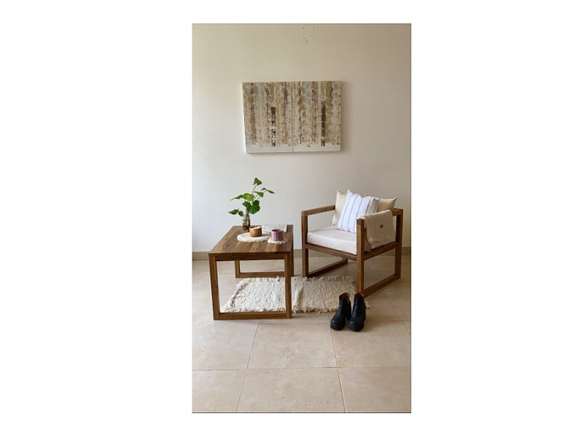 Centro Mesa Sala Ratona Opal Santa Cruz Soffara