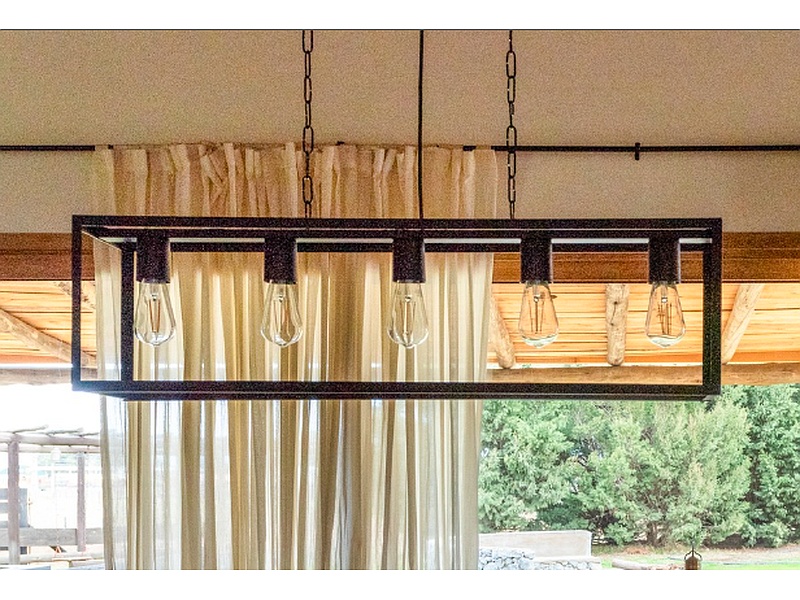 Lampara de techo estilo rustico Argentina