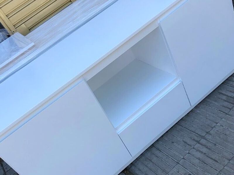 Modular Sencillo Blanco TV Argentina