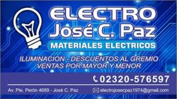 ELECTRO JOSE C PAZ